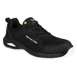 STRIDER, low-cut work shoes s1ps with esd function, black