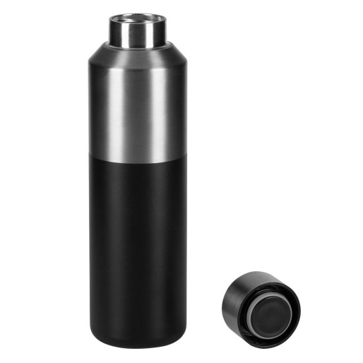 ASTRO, vacuum insulated bottle, 600 ml, black