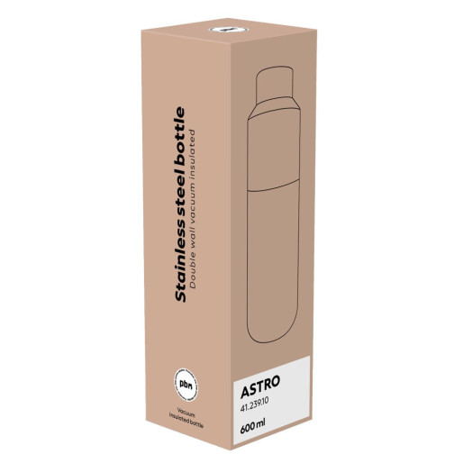 ASTRO, termos, 600 ml, crni