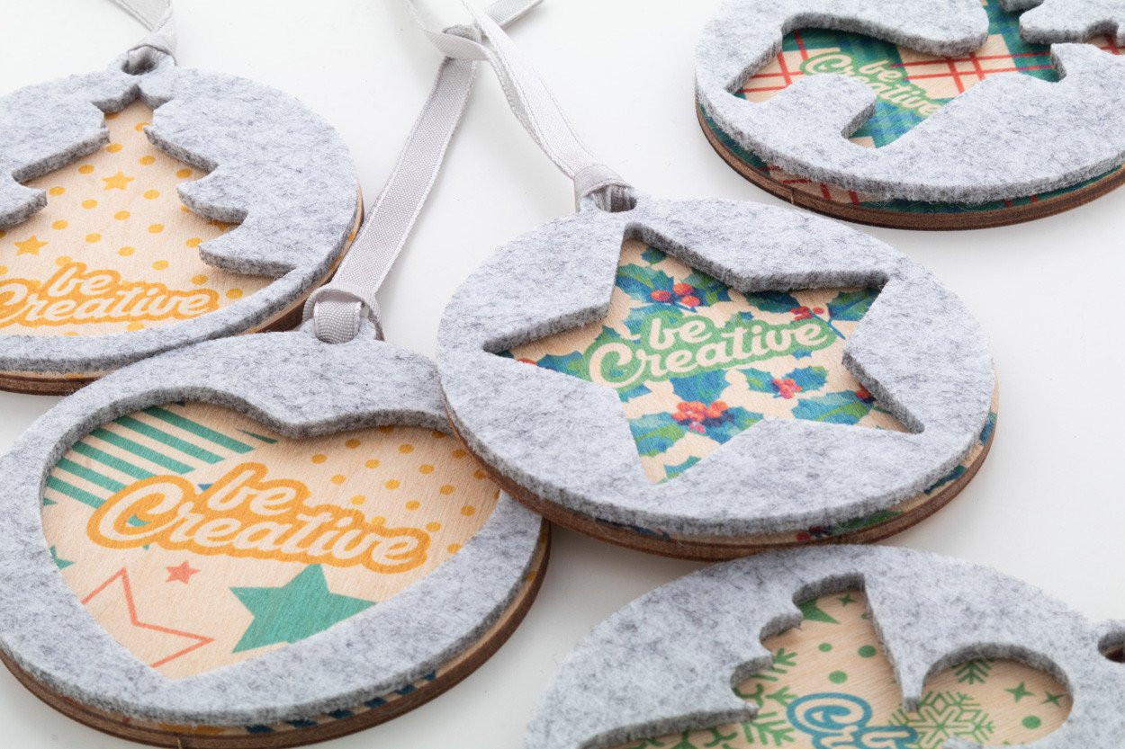 CreaFelt Tree Christmas tree ornament, heart