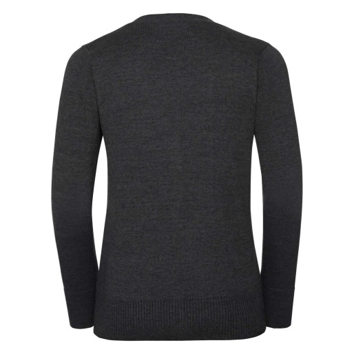 RUSSEL Women's Striped V-neck Cardigan