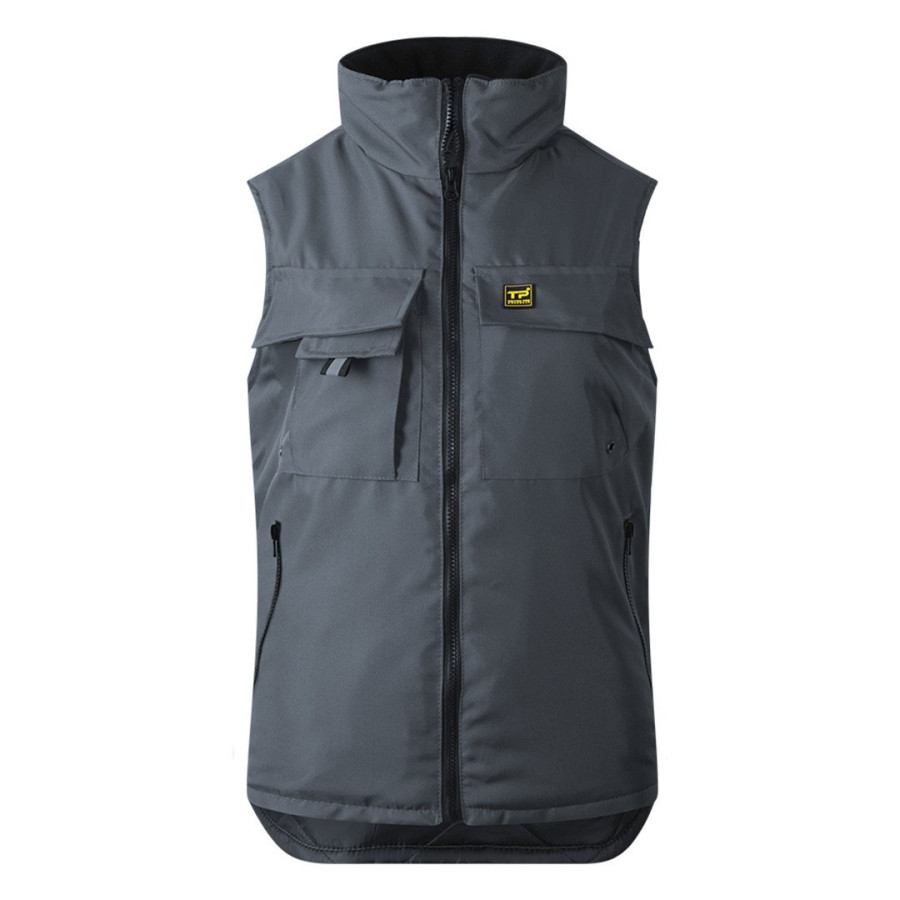 TEN VEST, unisex bodywarmer, dark gray