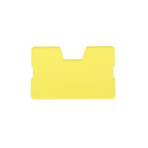 Custom card holder wallet, transparent body