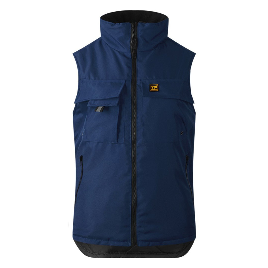 TEN VEST, unisex bodywarmer, blue