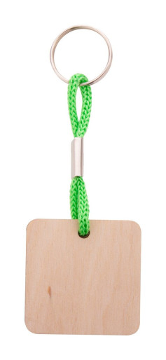 Woody Plus C custom keyring