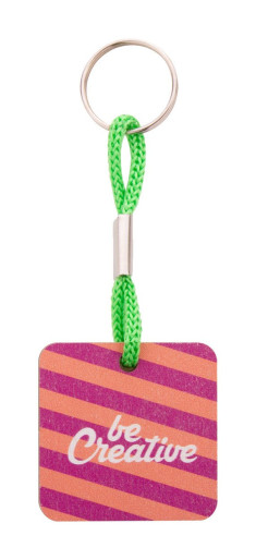 Woody Plus C custom keyring