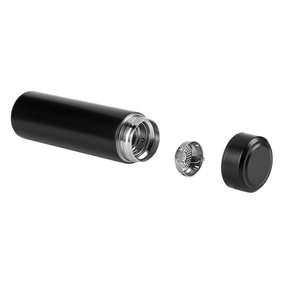 ELEMENT 2.0, vacuum insulated bottle, 500 ml, black