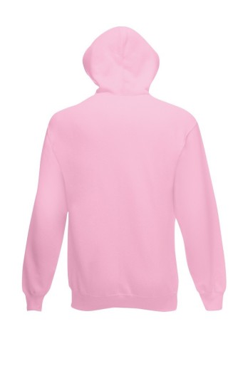 Fruit of the Loom, Classic Hooded Sweat, Men's Hoodie, Pink, L