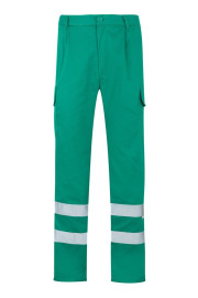 VL ASCLEPIUS. Multi-pocket twill trousers (200g/m²), in cotton (35%) and polyester (65%)