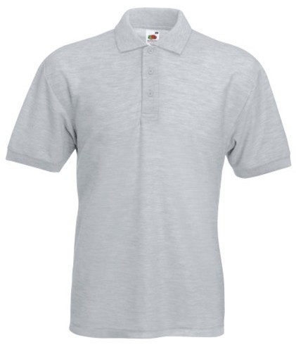 Fruit of the Loom, 65/35 , polo majica za muškarce, ,pepeljasto siva, 5XL