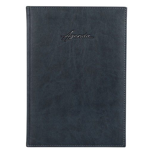 LONDON, b5 agenda, metallic blue