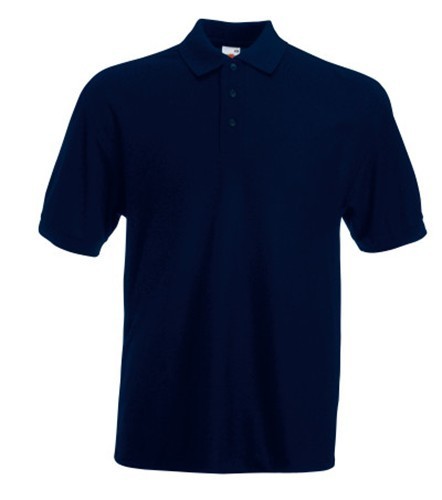 Fruit of the Loom, 65/35, polo shirt for men, dark weight, M