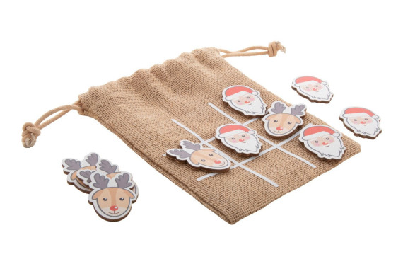 Juxo Christmas tic-tac-toe, Santa Claus & reindeer