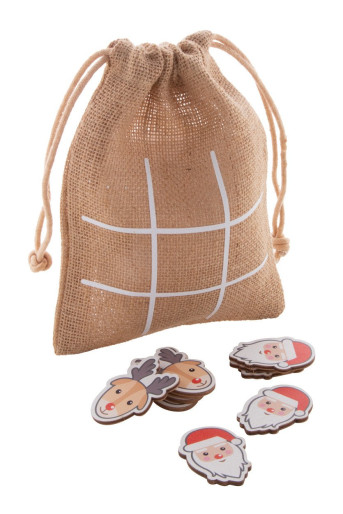 Juxo Christmas tic-tac-toe, Santa Claus & reindeer