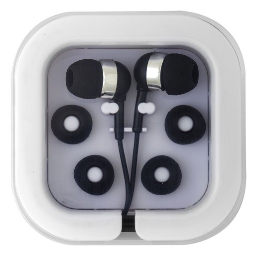 BUTTON, earbuds, black