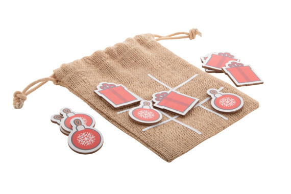 Juxo Christmas tic-tac-toe, ornament & ukrasna kutija