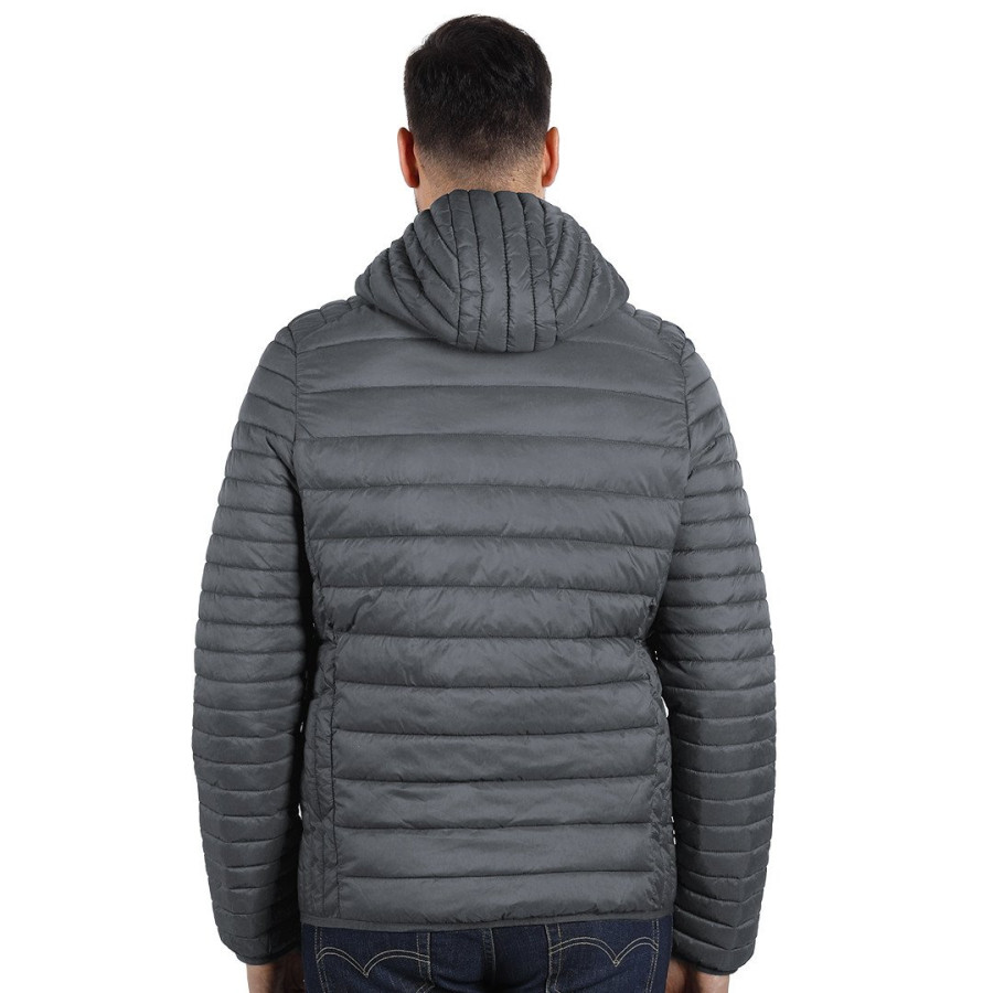 RINO HOODY, jakna sa kapuljačom, tamno siva