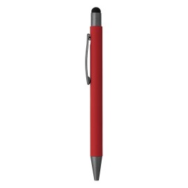 TITANIUM TOUCH, metal "touch" ball pen, red