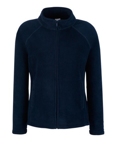 Fruit of the Loom, Ladies Full Zip Fleece,tamno teget , ženski flis flis duks, XL
