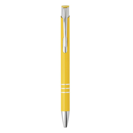 OGGI, metal ball pen, yellow