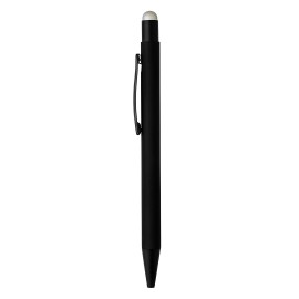 TITANIUM BLACK, metal "touch" ball pen, silver