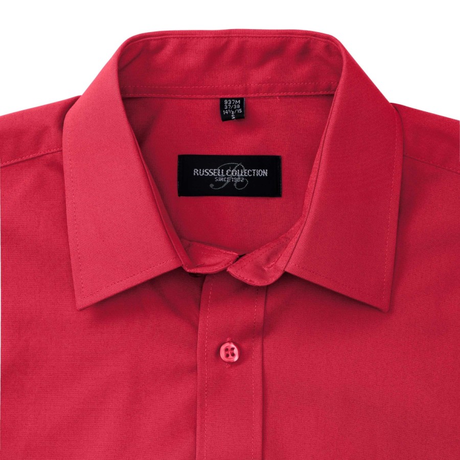 RUSSELL muška košulja sa kratkim rukavima PURE COTTON POPLIN