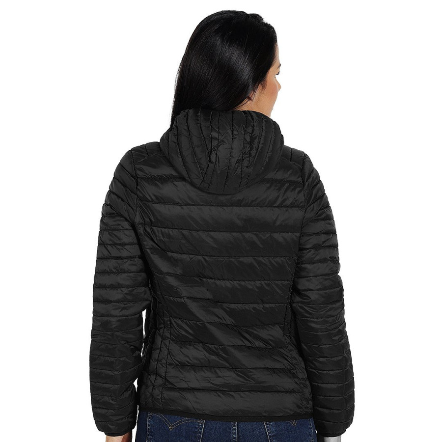 RINO HOODY WOMEN, ženska jakna sa kapuljačom, crna