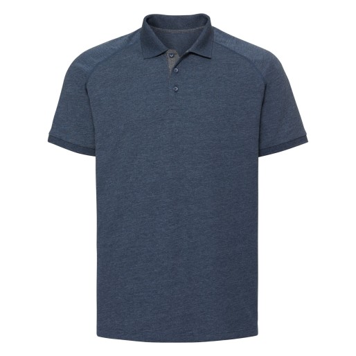 Russell Europe, Men’s HD Raglan Polo