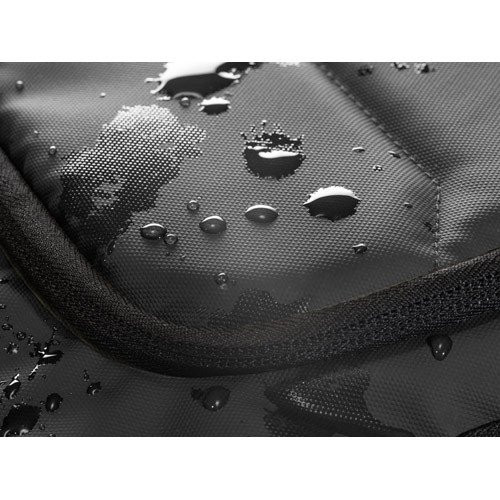 TOULON. Ranac za laptop napravljen od 600D recikliranog poliestera visoke gustine sa vodootpornom završnom obradom 16"