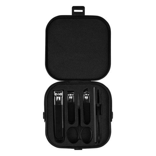 FAUNA, manicure set, 6/1, black