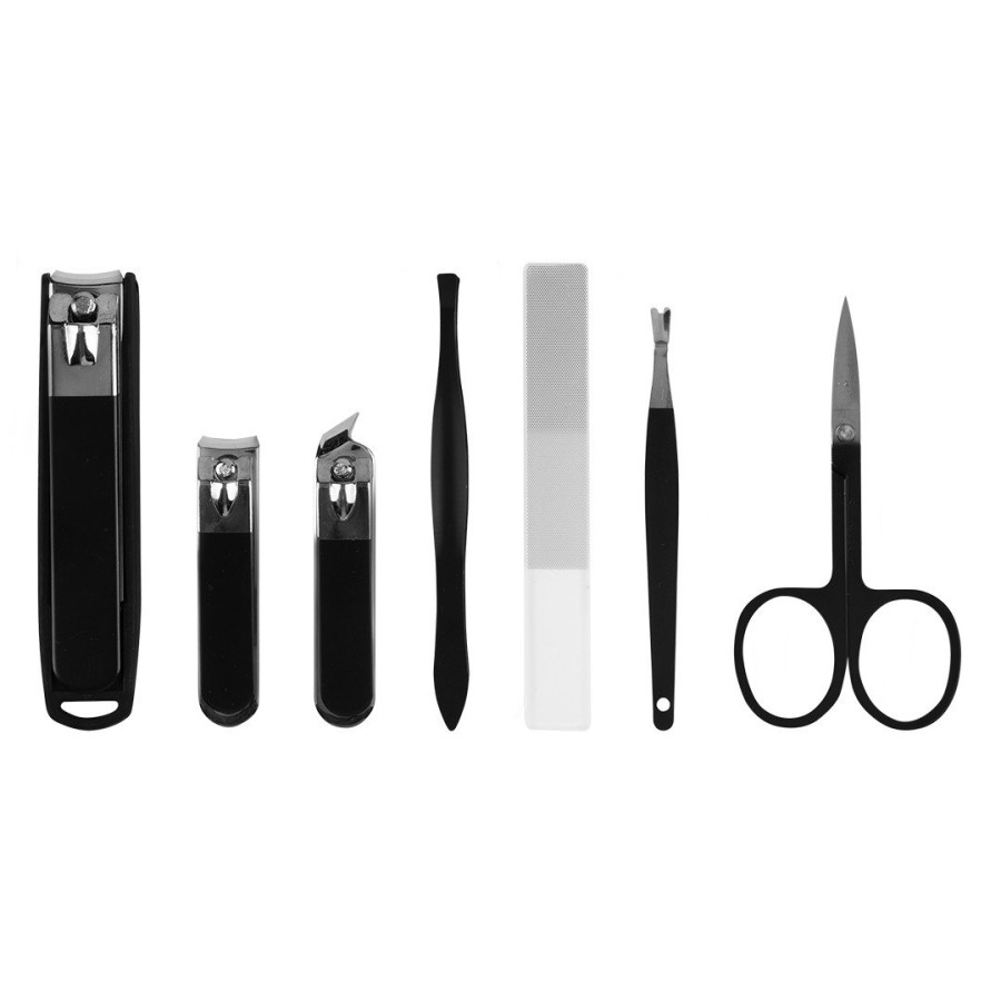 FAUNA, manicure set, 6/1, black