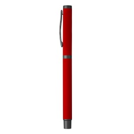TITANIUM R, metal roller pen, red
