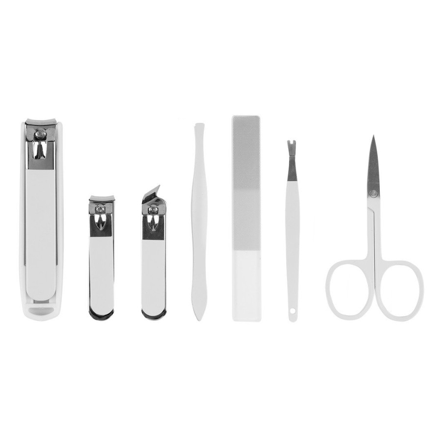 FAUNA, manicure set, 6/1, white