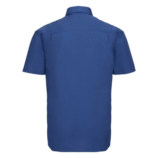 RUSSELL men's short sleeve shirt PURE COTTON POPLIN