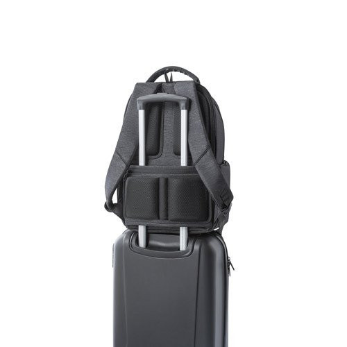 RE-BOSTON. Vodootporni ranac za laptop od recikliranog 2Tone najlona sa odeljkom od 210D recikliranog poliestera