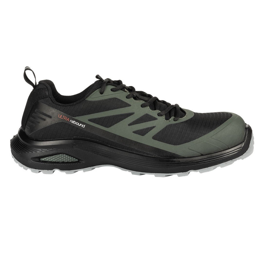 GRIZZLY, low-cut work shoes s1ps with esd function, olive