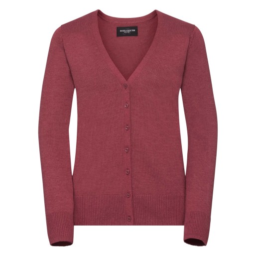 RUSSEL Women's Striped V-neck Cardigan