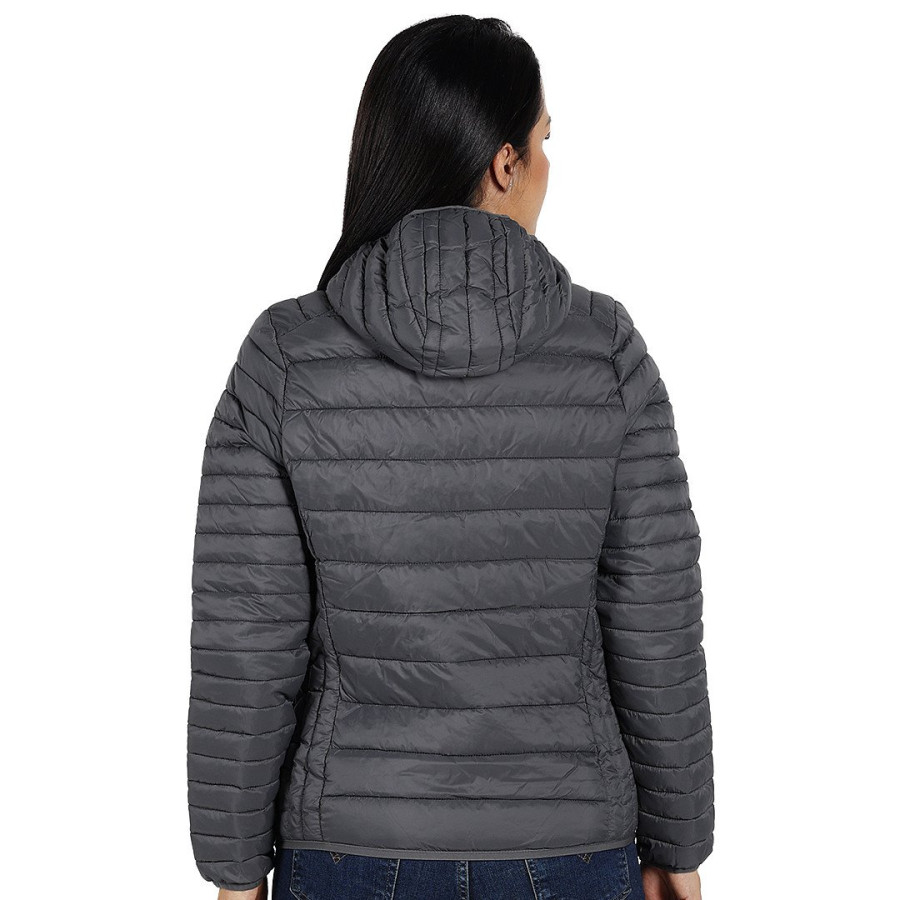 RINO HOODY WOMEN, ženska jakna sa kapuljačom, tamno siva