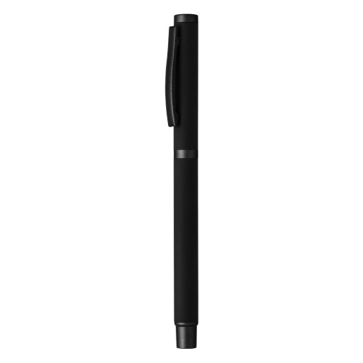 TITANIUM JET BLACK R, metal roller pen, black