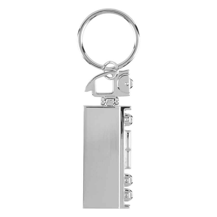 LORRY, key holder, shiny metal