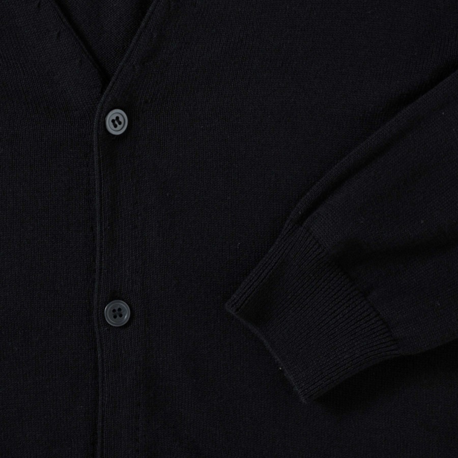 RUSSEL Men's Hooded V-neck Cardigan