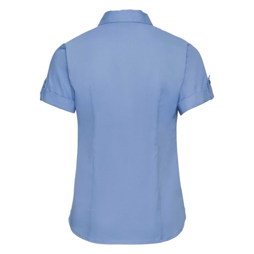 RUSSELL women's shirt with sleeves rolled up ROLL SLEEVE TWILL
