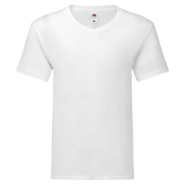 Fruit of the Loom, ICONIC 150 V-NECK, cotton t-shirt