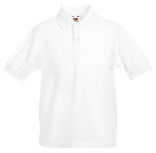 Fruit Of The Loom 65/35 Polo Kids, Kids Polo Shirt,