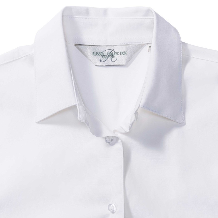 RUSSELL women's long-sleeved shirt FITTED