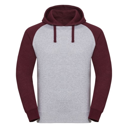 Russell Europe Hooded Authenthic Baseball Sweat, duks