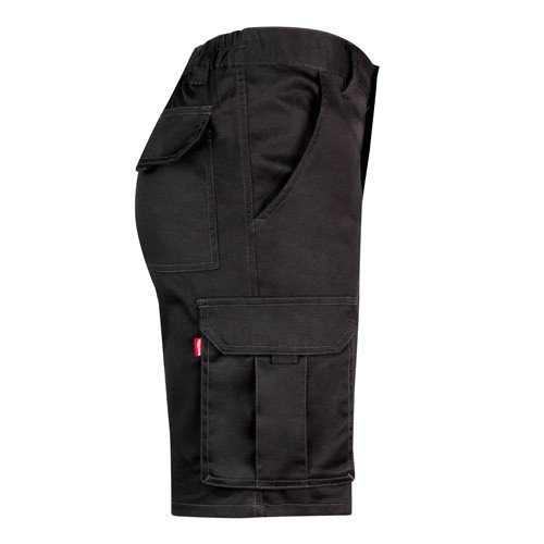 VL HEBE. Multi-pocket stretch Bermuda shorts (240g/m²), in cotton (46%), EME (38%) and polyester (16%)