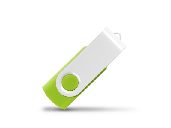 SMART WHITE, USB Flash memorija, 4GB, svetlo zelena