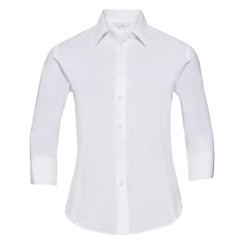 RUSSELL women's long-sleeved shirt FITTED