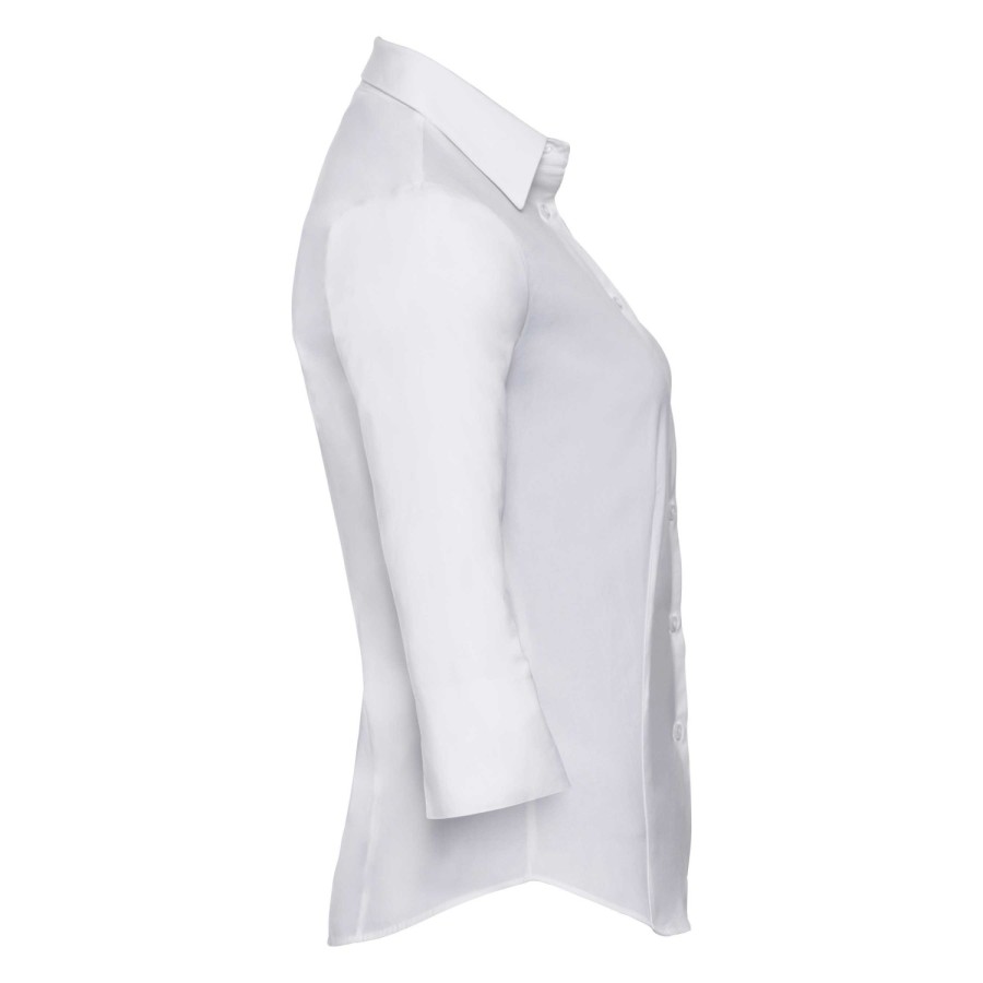 RUSSELL women's long-sleeved shirt FITTED